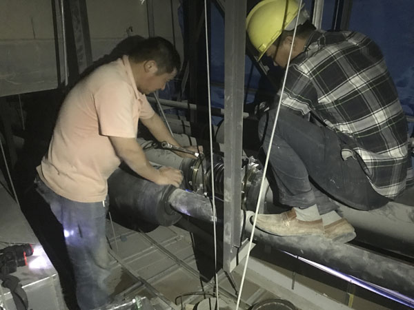 上海華山醫(yī)院波紋補(bǔ)償器腐蝕漏水問題解決