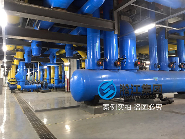 合肥京東方B9橡膠軟接頭?安裝現(xiàn)場