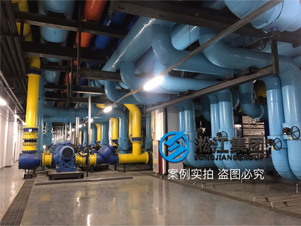 合肥京東方B9橡膠軟接頭?安裝現(xiàn)場