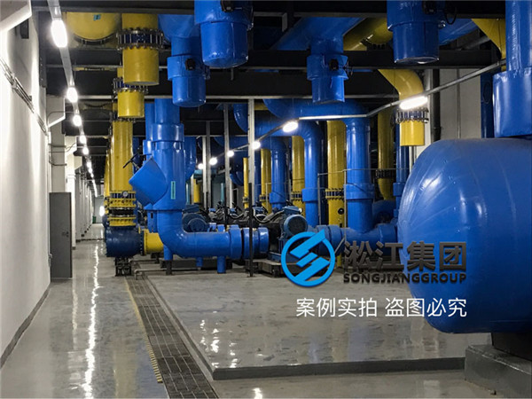 合肥京東方B9橡膠軟接頭?安裝現(xiàn)場