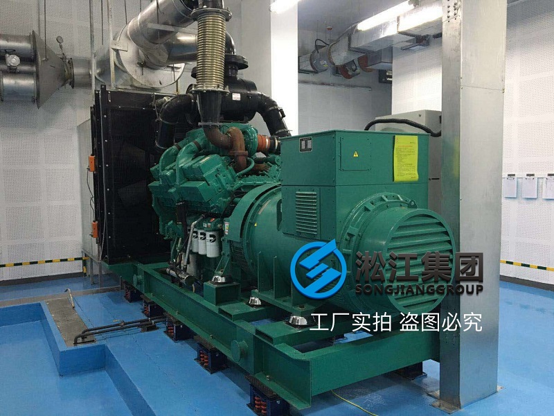 ZTF阻尼彈簧減振器大型柴油發(fā)電機(jī)安裝實(shí)例